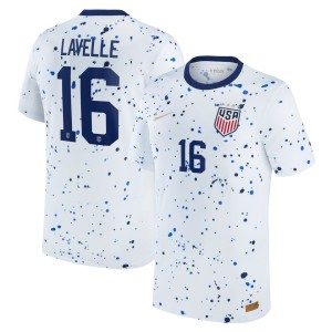 Rose Lavelle USWNT Nike Youth 2023 Home Replica Jersey - White