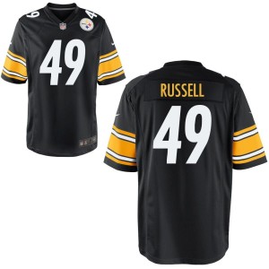 Chapelle Russell Pittsburgh Steelers Nike Youth Game Jersey - Black