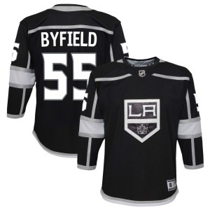 Quinton Byfield Los Angeles Kings Youth Home Replica Jersey - Black