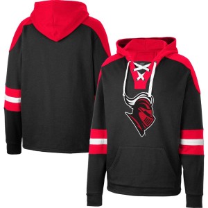 Rutgers Scarlet Knights Colosseum Lace-Up 4.0 Pullover Hoodie - Black
