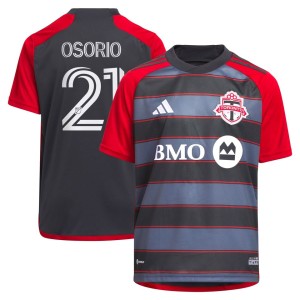 Jonathan Osorio Toronto FC adidas Youth 2023 Club Kit Replica Player Jersey - Gray