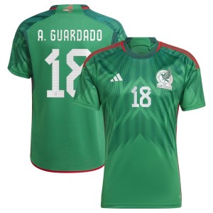 Andres Guardado Mexico National Team adidas 2022/23 Home Replica Player Jersey - Green