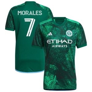 Alfredo Morales  New York City FC adidas 2023 The Parks Replica Jersey - Green