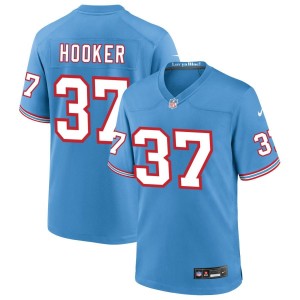 Amani Hooker Tennessee Titans Nike Oilers Throwback Game Jersey - Light Blue