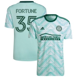 Ajani Fortune Atlanta United FC adidas Youth 2022 The Forest Kit Replica Jersey - Mint