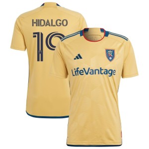 Bode Hidalgo Real Salt Lake adidas 2023 The Beehive State Kit Replica Jersey - Gold