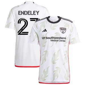Herbert Endeley FC Dallas adidas 2023 Burn Baby Burn Replica Jersey - White