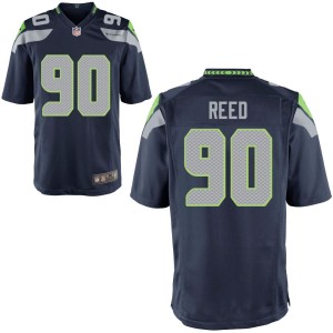 Jarran Reed Seattle Seahawks Nike Youth Game Jersey - College Navy
