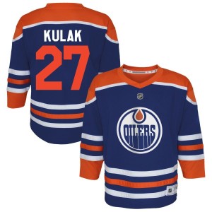 Brett Kulak Edmonton Oilers Youth Home Replica Jersey - Royal