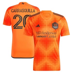 Adalberto Carrasquilla Houston Dynamo FC adidas 2023 El Sol Replica Jersey - Orange