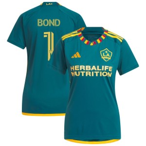 Jonathan Bond LA Galaxy adidas Women's 2023 LA Kit Replica Jersey - Green