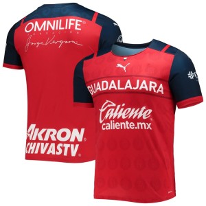 Men's Puma Red Chivas 2021/22 Third Replica Player Jersey