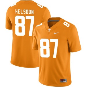 Joshua Helsdon Tennessee Volunteers Nike NIL Replica Football Jersey - Tennessee Orange