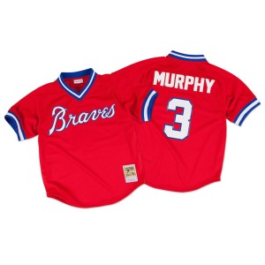 Dale Murphy 1980 Authentic Mesh BP Jersey Atlanta Braves