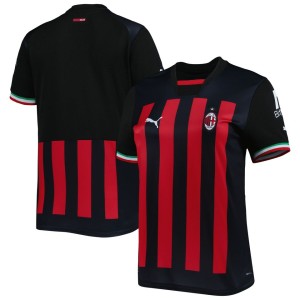 AC Milan Puma Women's 2022/23 Home Replica Jersey - Black/Red