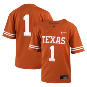 #1 Texas Longhorns Nike Toddler Untouchable Football Jersey - Texas Orange
