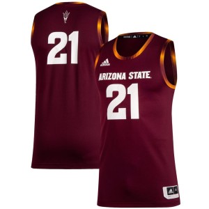 #21 Arizona State Sun Devils adidas Swingman Jersey - Maroon