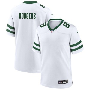 Aaron Rodgers New York Jets Nike Legacy Game Jersey - White