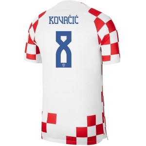 Croatia Kovacic Home Jersey 2022 World Cup Kit