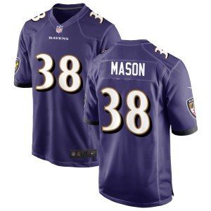 Ben Mason Baltimore Ravens Nike Game Jersey - Purple