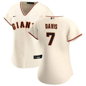 J.D. Davis San Francisco Giants Nike Women's Home Replica Jersey - Cream