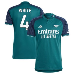 Ben White  Arsenal adidas 2023/24 Third Replica Jersey - Green