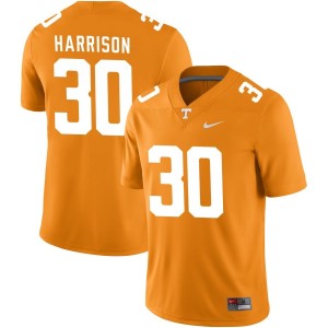 Roman Harrison Tennessee Volunteers Nike NIL Replica Football Jersey - Tennessee Orange