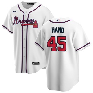 Brad Hand Atlanta Braves Nike Home Replica Jersey - White