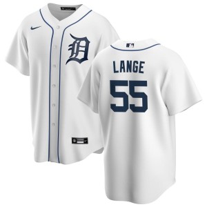 Alex Lange Detroit Tigers Nike Home Replica Jersey - White