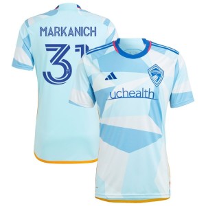 Anthony Markanich Colorado Rapids adidas 2023 New Day Kit Replica Jersey - Light Blue