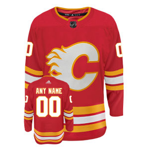Calgary Flames Adidas Authentic Home 2020 NHL Hockey Jersey