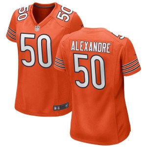 Deslin Alexandre Chicago Bears Nike Women's Alternate Game Jersey - Orange