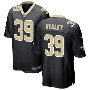 Lou Hedley New Orleans Saints Nike Game Jersey - Black