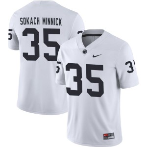 Blaise Sokach Minnick Penn State Nittany Lions Nike NIL Replica Football Jersey - White