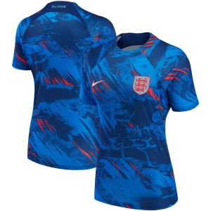 England National Team Nike Women's 2022 Pre-Match Top - Blue