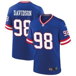 D.J. Davidson New York Giants Nike Classic Game Jersey - Royal