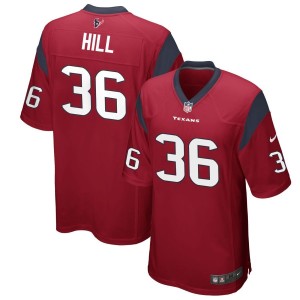 Brandon Hill Houston Texans Nike Alternate Game Jersey - Red
