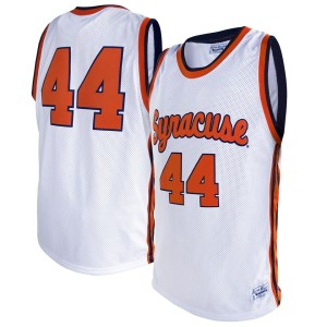 #44 Syracuse Orange Original Retro Brand Alumni Basketball Jersey - White