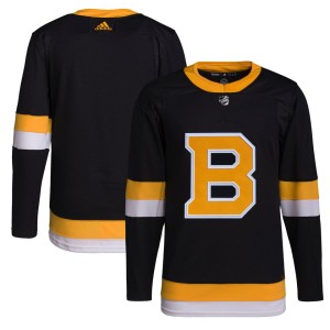 Boston Bruins adidas Alternate Primegreen Authentic Pro Jersey - Black