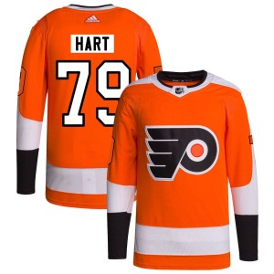 Carter Hart Philadelphia Flyers adidas Home Primegreen Authentic Pro Jersey - Orange