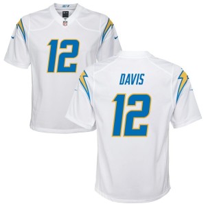 Derius Davis Los Angeles Chargers Nike Youth Game Jersey - White