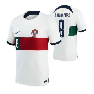 Portugal Bruno Fernandes Away Jersey 2022 World Cup Kit