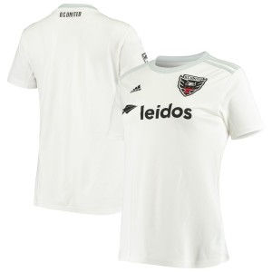 D.C. United adidas Women's 2020 Away Team Replica Jersey - White