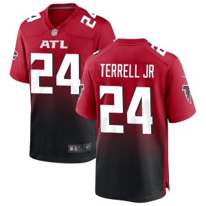 A.J. Terrell Jr Atlanta Falcons Nike Alternate Game Jersey - Red