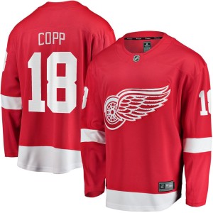 Andrew Copp Detroit Red Wings Fanatics Branded Home Breakaway Player Jersey - Red