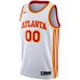 Atlanta Hawks Nike 2020/21 Swingman Custom Jersey - Association Edition - White