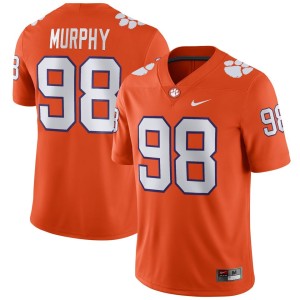 Myles Murphy Clemson Tigers Nike Player Game Jersey - Orange