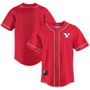 Youngstown State Penguins Baseball Jersey - Red