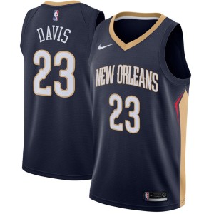 Men's New Orleans Pelicans Anthony Davis Icon Edition Jersey - Navy