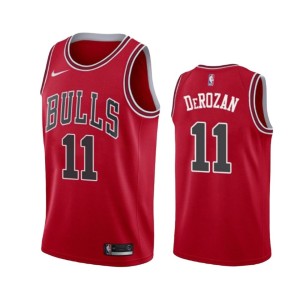 Men's Chicago Bulls DeMar DeRozan Icon Edition Jersey - Red